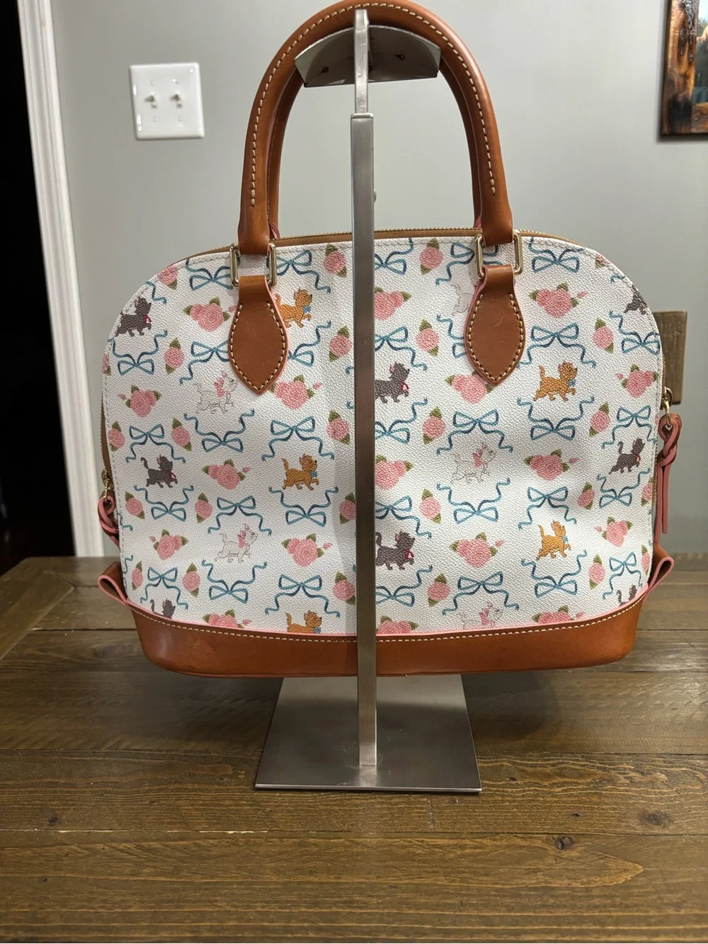 Dooney & Bourke Disney x Ann Shen Aristocats Dome Satchel Bag